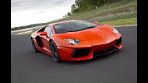 La Lamborghini Aventador a Vallelunga