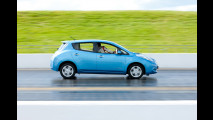 Nissan Leaf, record in retromarcia a Goodwood 2012