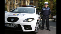 Una Seat Leon Cupra per la polizia romena