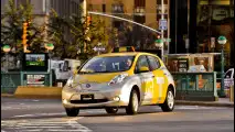Nissan Leaf, taxi per New York