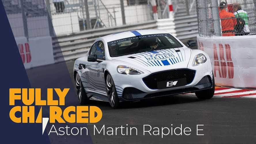 Fully Charged Takes Hot Lap In Aston Martin Rapide E