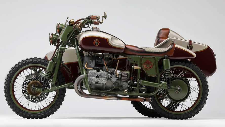 Amazing Custom Ural Sidecar Rig