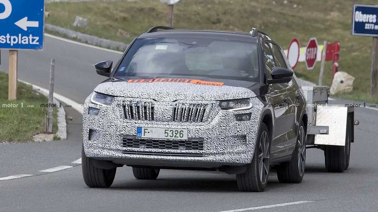 Photo d'espionnage espion 2020 Skoda Kodiaq