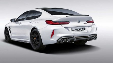 2020 BMW M8 Gran Coupe render