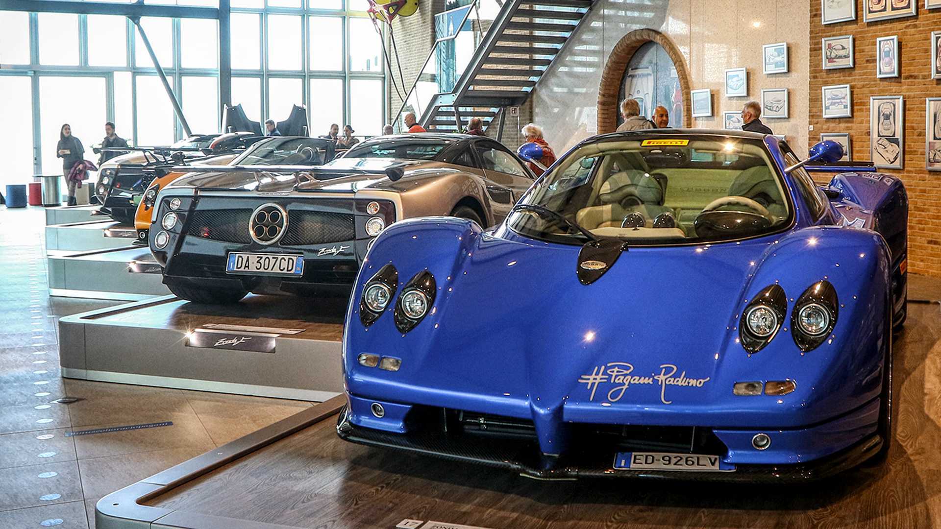 Zu Besuch bei Pagani Museum der Meisterwerke