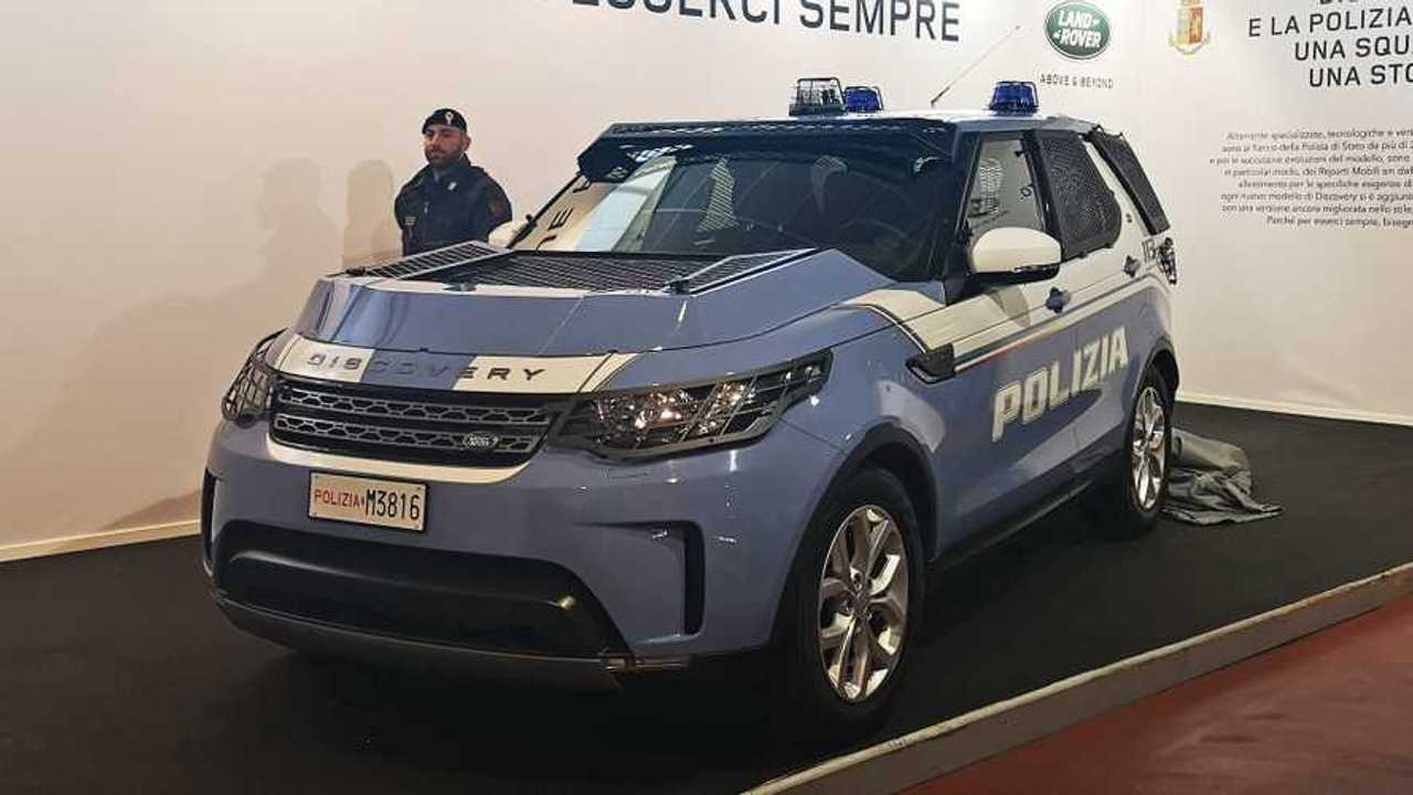Land Rover Discovery de la policía italiana