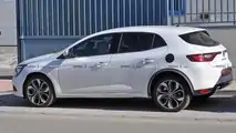 Renault Megane Hybrid Spy Photos