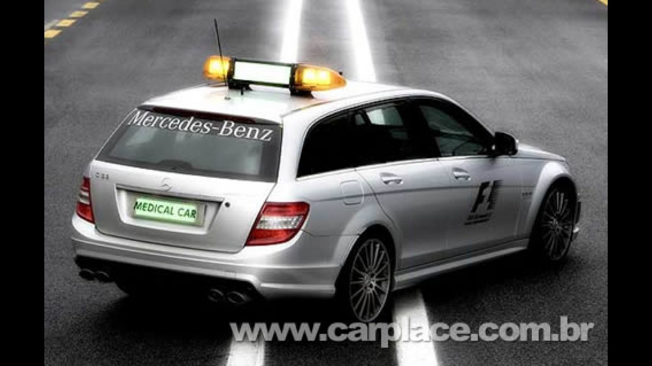 Mercedes Benz SL63 AMG - Novos Safety Car e Medical Car da Fórmula 1 2008