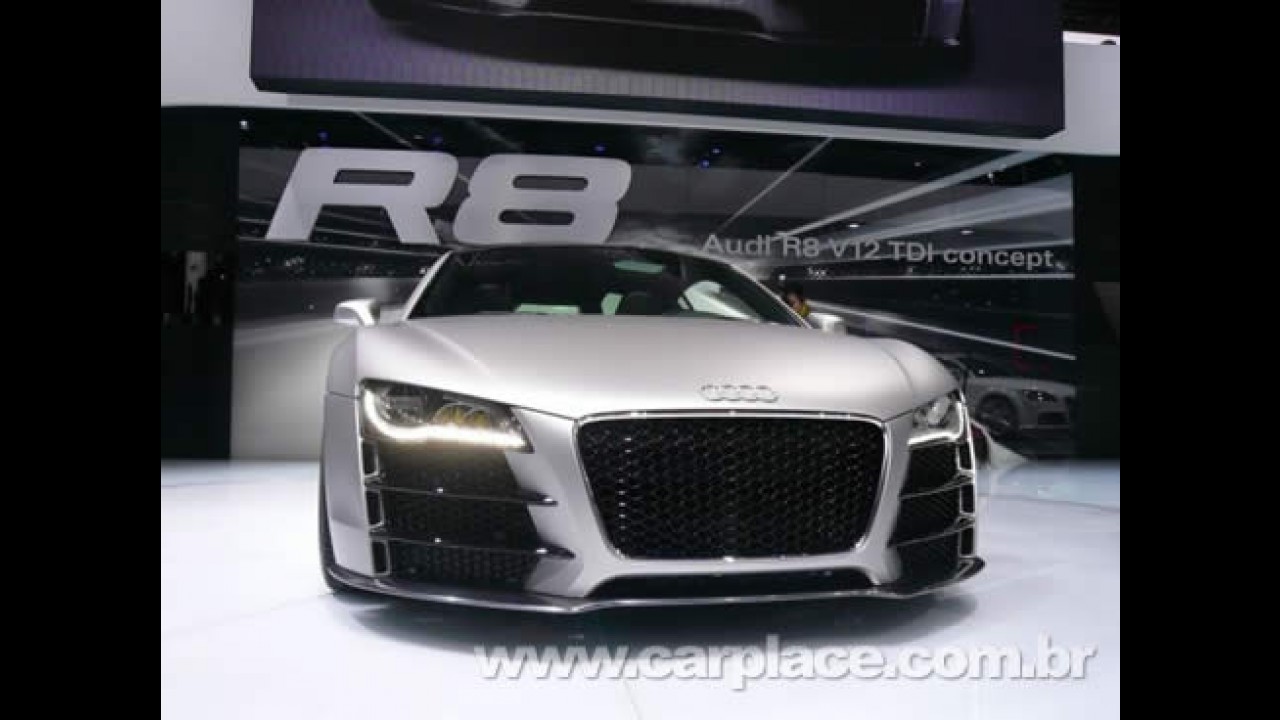 Superesportivo Audi R8 chega em maio - Preço deve passar dos R$ 600 mil