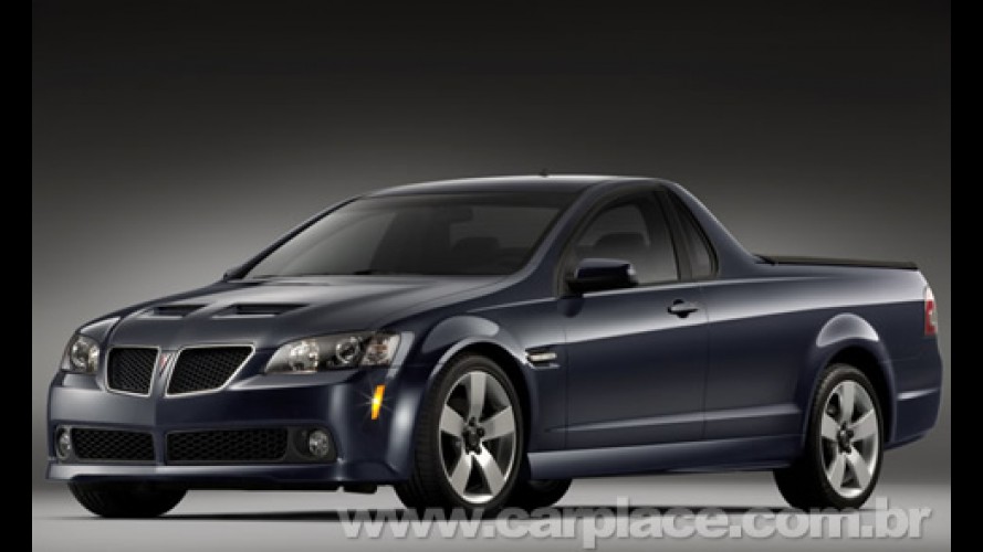 Pontiac G8 Sport Truck 2010 - Pick-up tem plataforma do Omega e motor V8