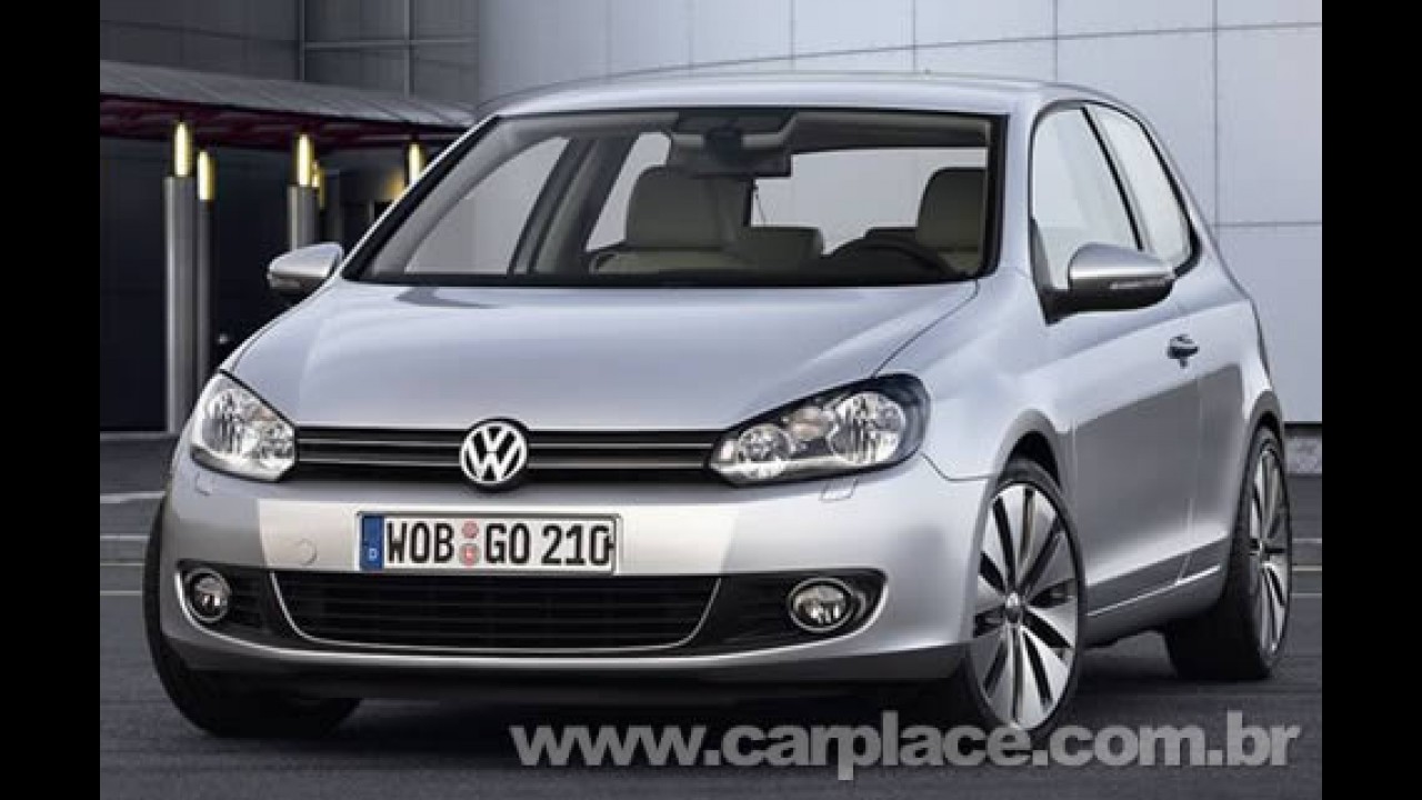 Novo Golf VI pode ter versões esportivas GTI com 211cv e RSI V6 2.0 com 265cv