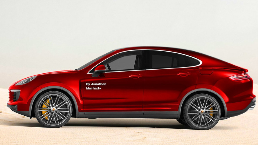 Porsche Cayenne Coupe rendu