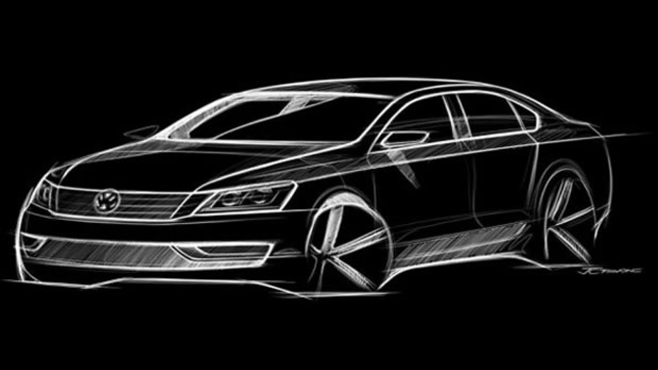 Novo Volkswagen Passat 2012? Revista holandesa faz projeção com base nos esboços