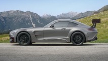 Mansory'nin hazırladığı Mercedes AMG GT S'in arka kanadı uzaydan bile gözüküyor