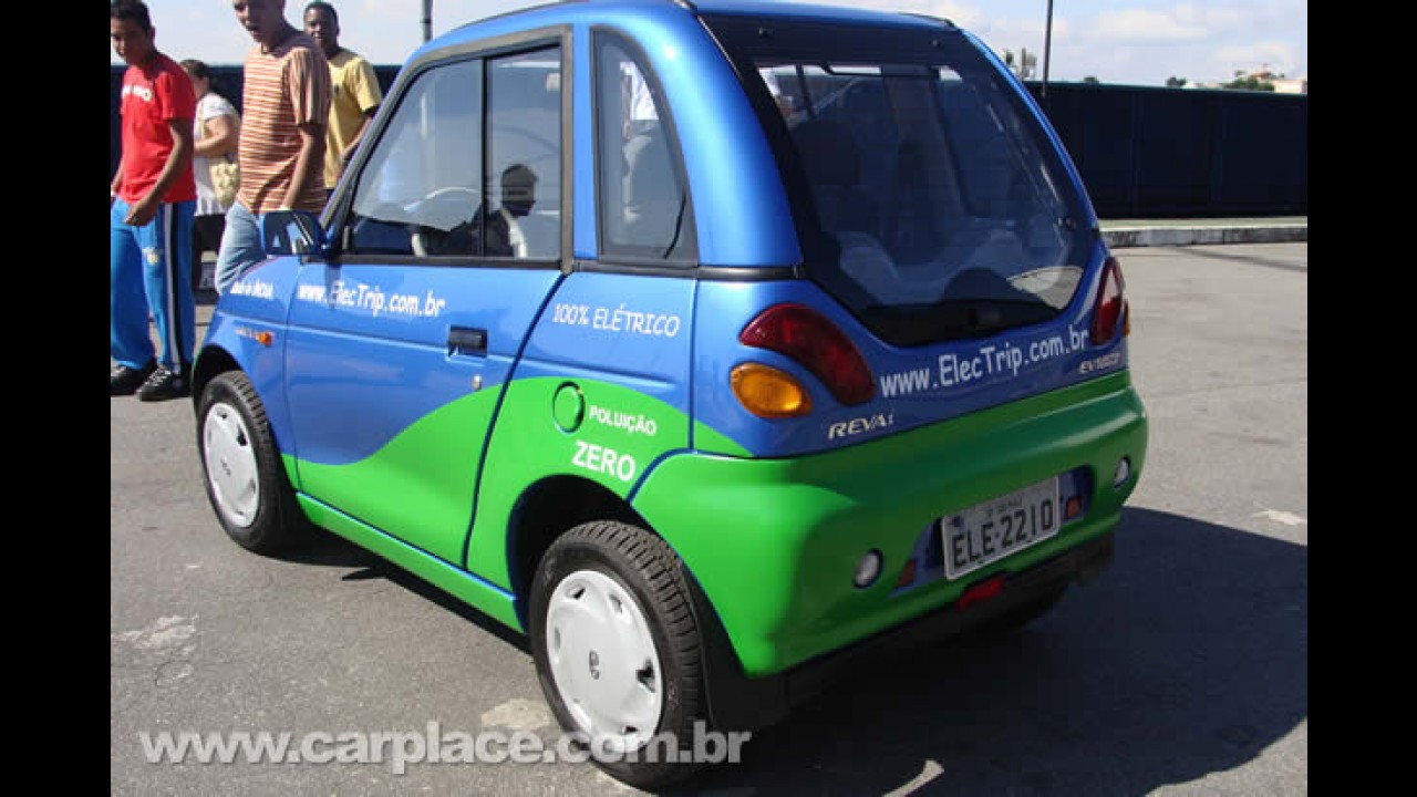 Carplace no QRX 2009 - Carro elétrico indiano Reva i é vendido no Brasil por R$ 70 mil