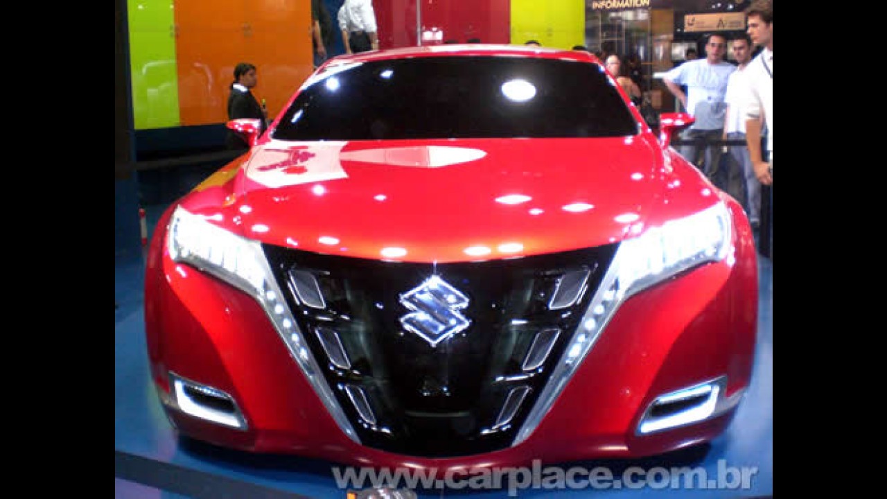 Salão do Automóvel 2008 - Conceito Suzuki Kizashi é destaque do evento