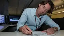 Guy Mellville-Brown sketching