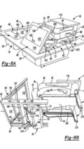 Chrysler Stow 'n Go seat patent photo