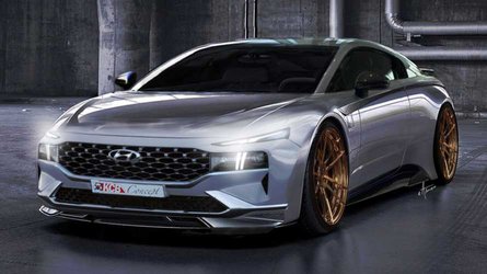 Mid-Engined Hyundai Sports Car Rendered With Sleek Design
