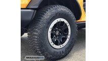 2021 Ford Bronco 2-Door Base with the Sasquatch Package and Cyber Orange paint