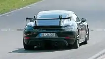 2022 Porsche 718 Cayman GT4 RS Spionagefoto