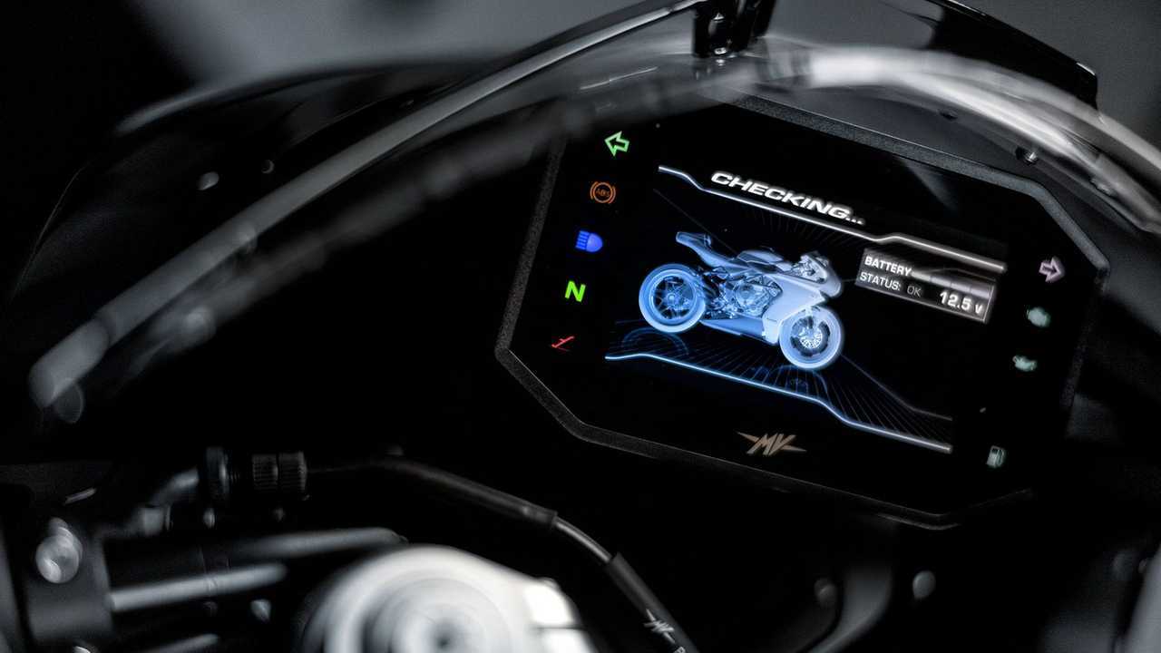 2021 MV Agusta Superveloce 800-Black, Detail Display