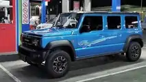 Recreación Suzuki Jimny cuatro puertas
