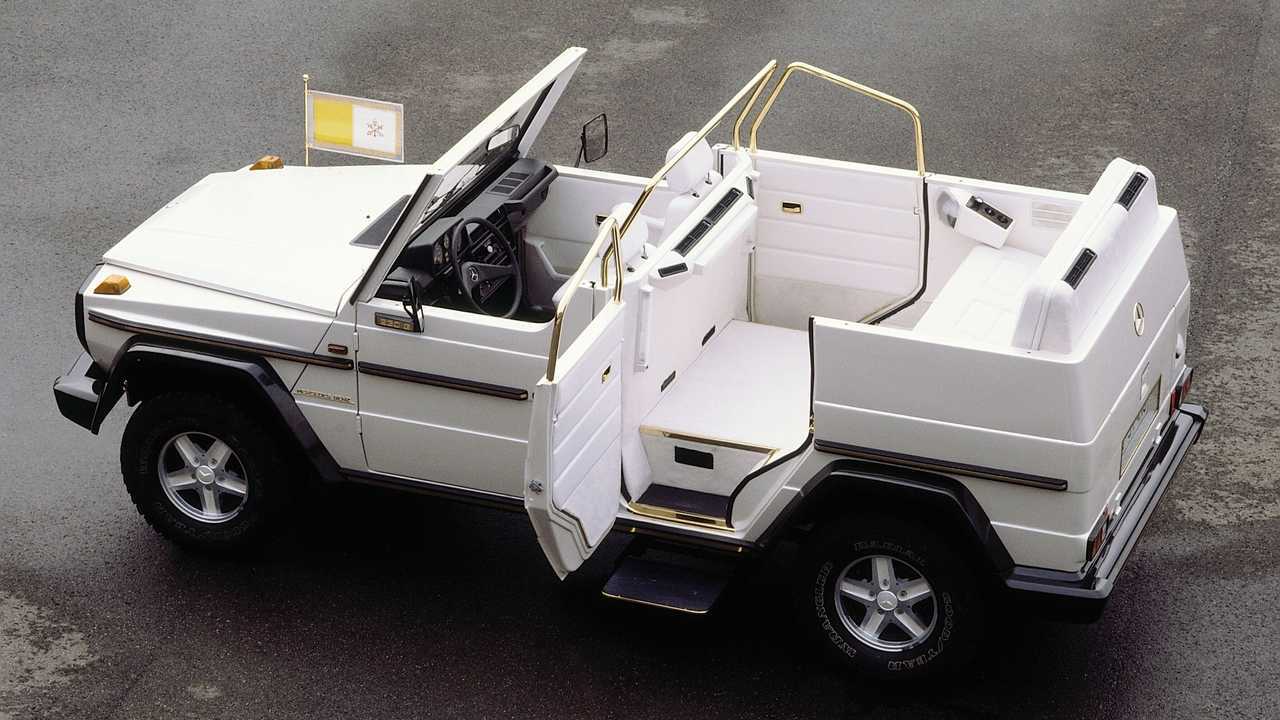 La Mercedes Classe G papamobile del 1980