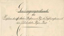 Der Titel der Genehmigungsurkunde im Detail