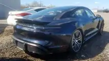 Wrecked Taycan Turbo