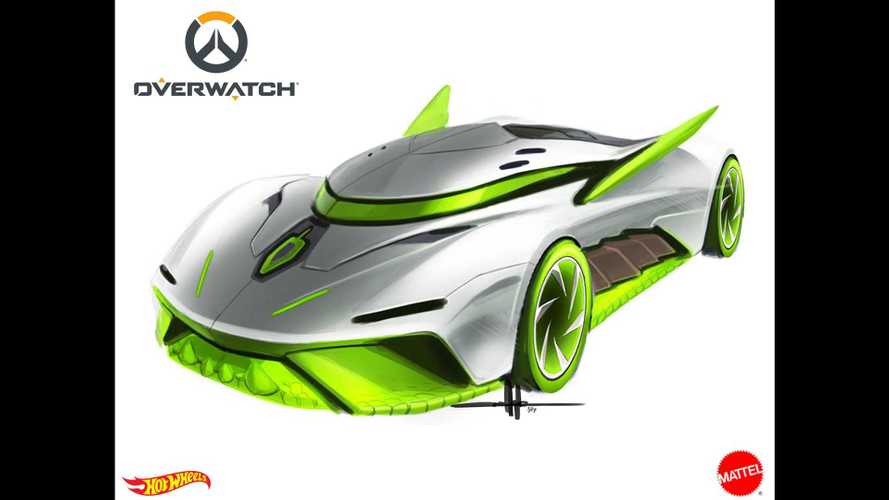 Hot Wheels SDCC Sneak Genji Overwatch - 5105505