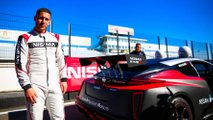 Real Madrid's Eden Hazard takes a spin in Nissan EVs