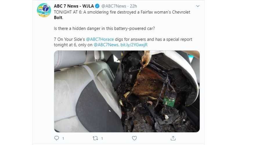 Chevy Bolt Goes Up In Smoke: GM To Investigate After Owner Contacts News
