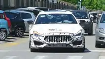 Maserati Quattroporte Aggiorna Spy Shots Fronte
