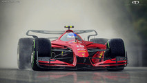 Formula 1 Vision Concept 2025 - by Antonio Paglia Design