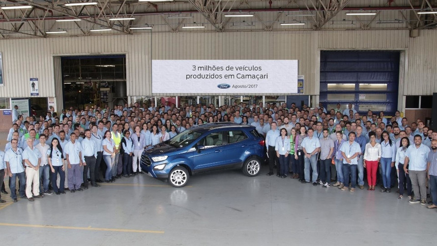 Ford - Camaçari comemora 3 milhões de carros produzidos