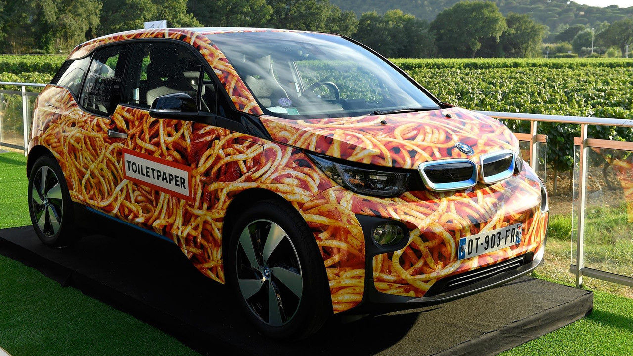 BMW i3 Spaghetti Car Sells For A Saucy 116K To Hungry Buyer