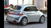 Fiat 500 sieht (fast) aus wie Porsche 911