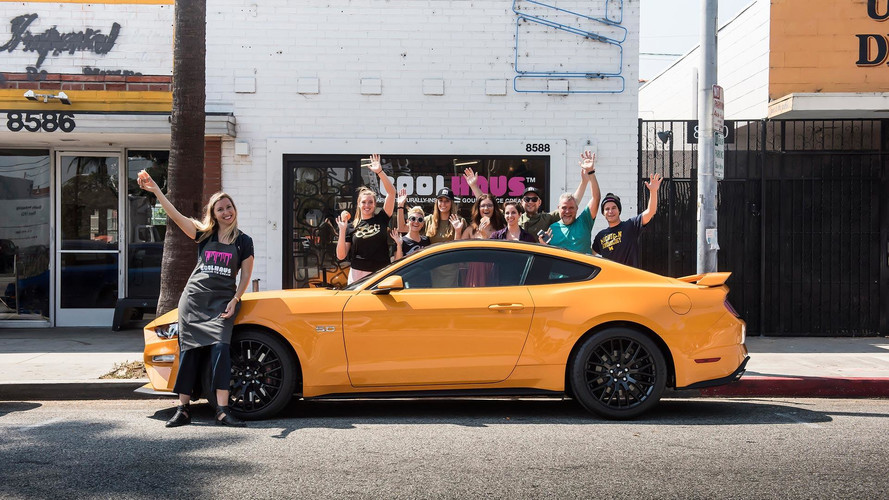 Ford Mustang Ice Cream Sandwich