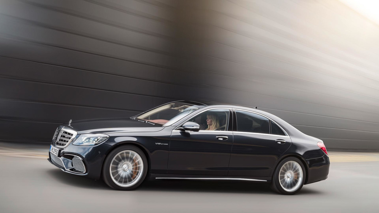 Self-driving Mercedes S-Class