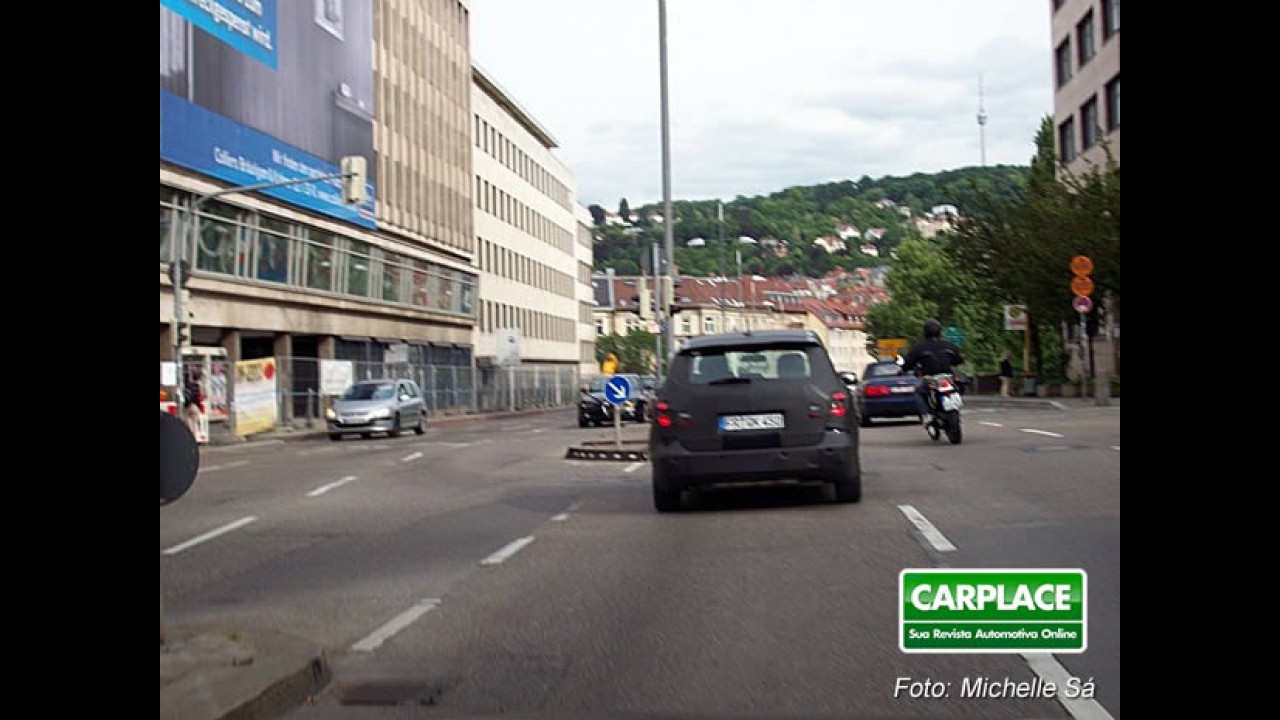Flagra exclusivo na Alemanha: CARPLACE registra futuro Mercedes Classe B