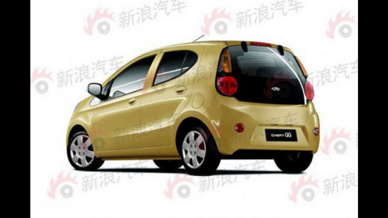 Novo Chery QQ 2013 será apresentado no Salão de Pequim