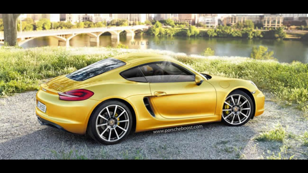 Novo Porsche Cayman 2013 será apresentado no Salão de Los Angeles