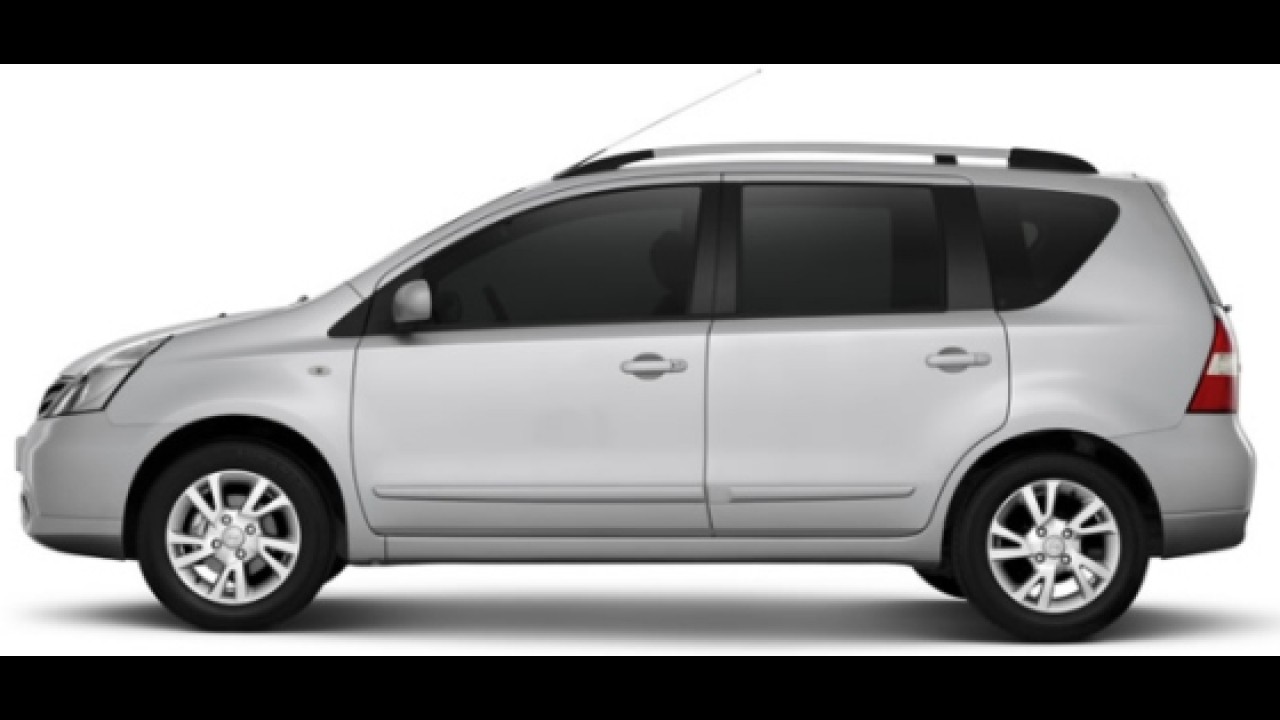 Nissan Livina 2013 ganha sutil reestilização e novas versões - Preços partem dos R$ 44.900