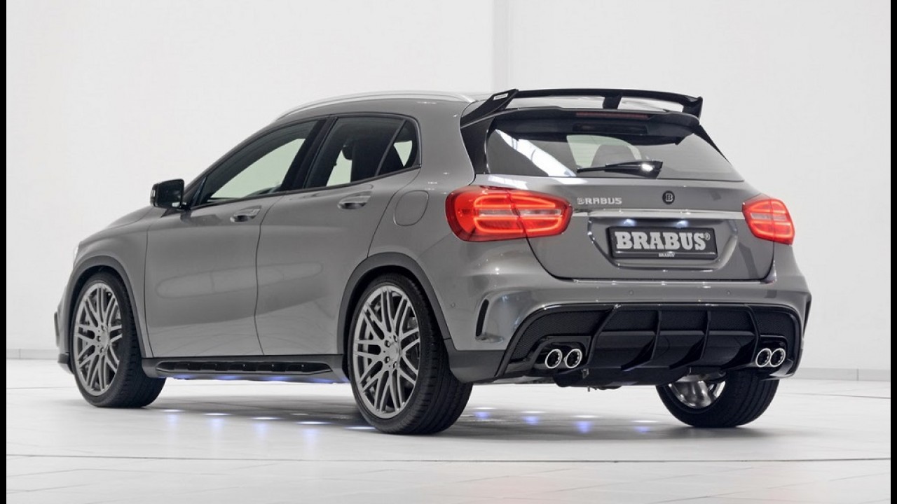 GLA ganha visual esportivo e chega aos 400 cv com preparação da Brabus