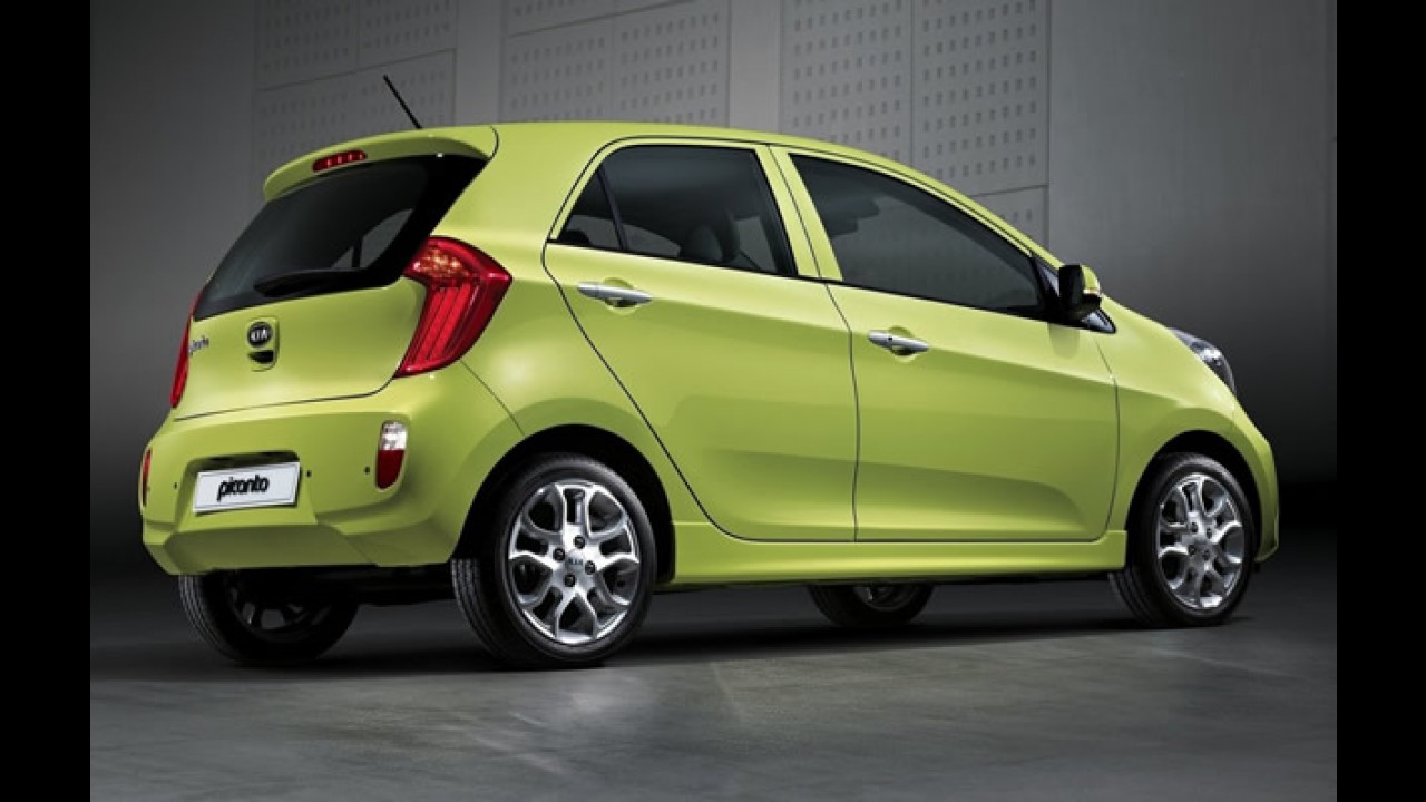 Kia divulga fotos oficiais do Novo Picanto 2012