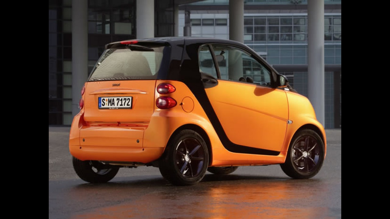 Laranja Mecânica: Série especial "smart fortwo nightorange" é lançada na Europa