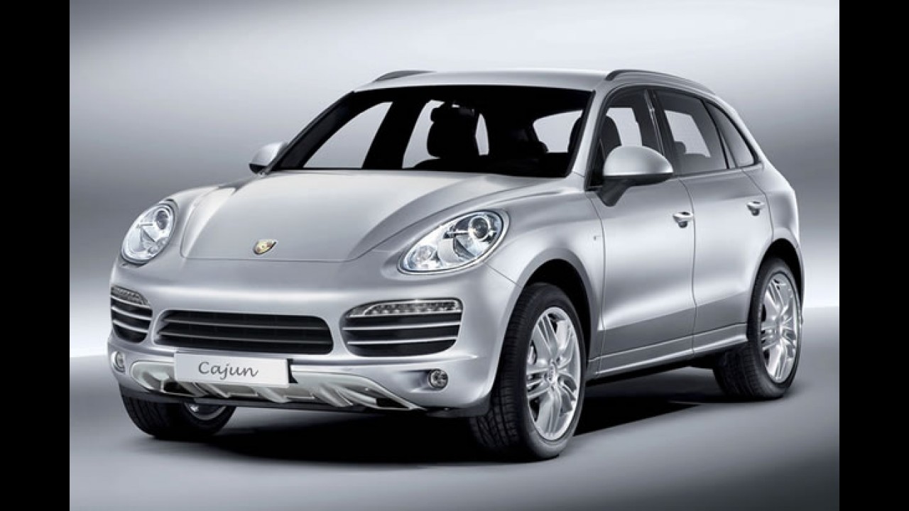Projeção: Novo Porsche Cajun 2014