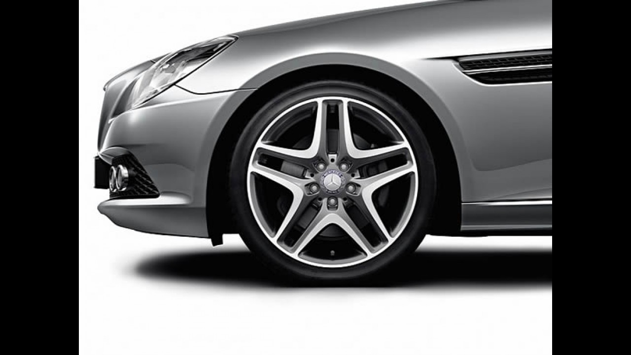 Mercedes lança nova coleção de rodas esportivas para CLS e SLK