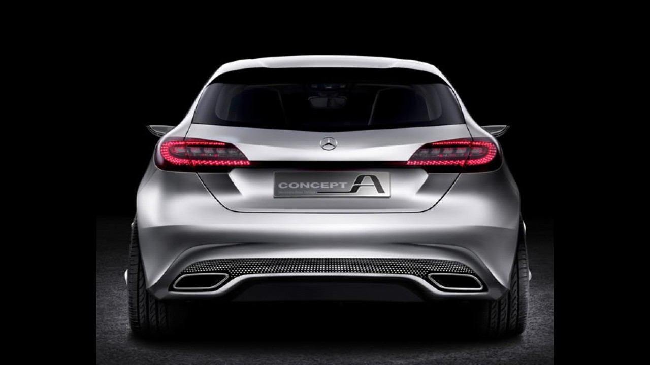Mercedes Concept A antecipa formas da nova geração do Mercedes Classe A
